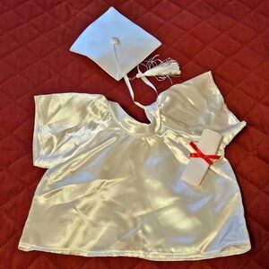 build-A-Bear White Graduation Set